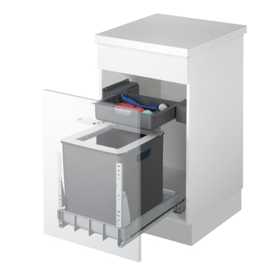 Naber Müllex EURO-BOXX40-R, anthracite, front pull-out system, 35 l, 8011056