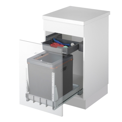 Naber Müllex BOXX40-R, anthracite, front pull-out system, 41 l, 8011078