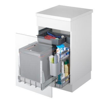 Naber Müllex BOXX40-R P, anthracite, front pull-out system, 35 l, 8011068