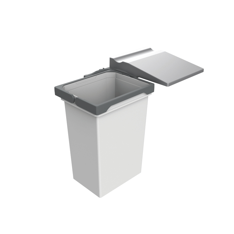 Naber Cox® Beep 400, swivel technology, light gray, 10 liters, 8013002