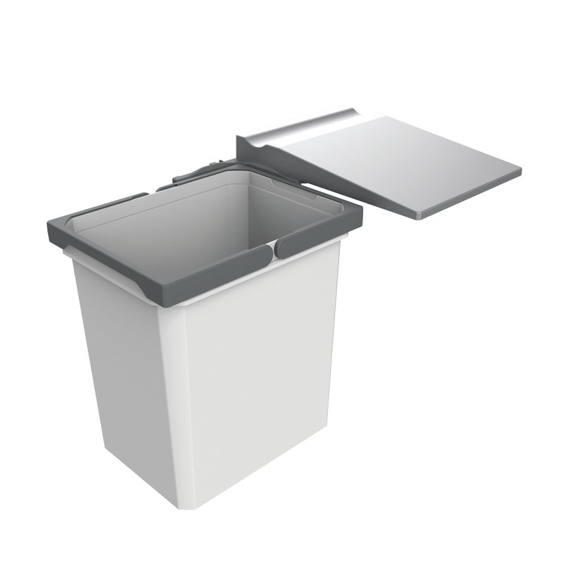 Naber Cox® Beep 450, swivel technology, light gray, 15.5 liters, 8013004