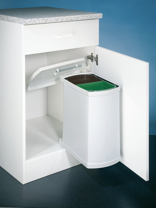 Naber Duo 3416, white, swing technology for revolving doors, 16 l, 8011268