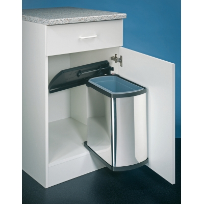 Naber Uno 3418, stainless steel, pivoting technology for revolving doors, 18 l, 8011267