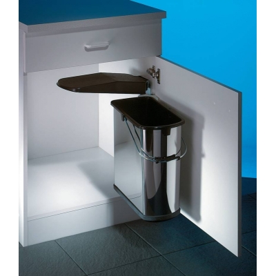 Naber Selectakit Vario 4 waste system, stainless steel, 8011085