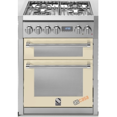 Terasest Genesi 70, pliit, 70 cm, multifunktsionaalne, värviline kreem, G7FF-4ICR, garantiiga 5 aastat!