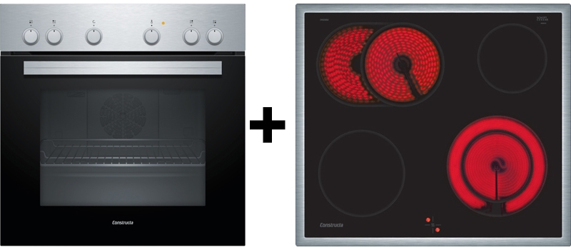 Constructa CX3HS605, stove/hob set, CH1M00050 + CM323052, EEK: A, with 5 year guarantee!