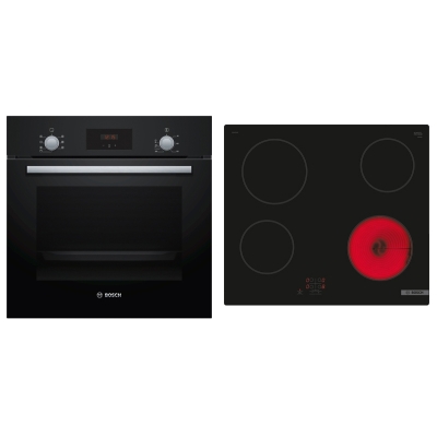 Bosch HBD231FB65, SET sisseehitatud ahi HBF133BA0 + elektripliit PKE61RAA2E, kr: A, garantiiga 5 aastat!