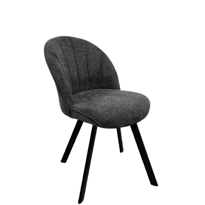 Naber Brezo 1S, frame black matt, rigid, oval, cover dark gray, 3031345