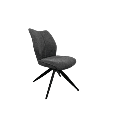 Naber Stella 1S, matt black frame, rotatable, square, dark gray cover, 3031387