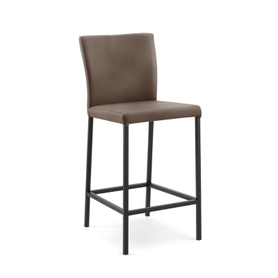 Naber Daimo 2KM, stool, matt black frame, dark khaki cover 3031480