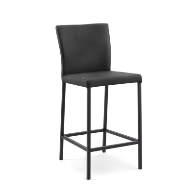 Naber Daimo 2KM, stool, matt black frame, dark gray cover 3031481