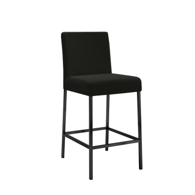 Naber Bringo 2KT, stool, matt black frame, black cover 3031475