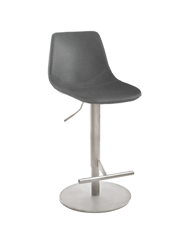 Naber Level KT, frame stainless steel color, round, rotatable, adjustable, cover light gray, 3031435