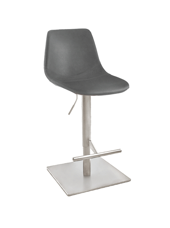 Naber Level KT, frame stainless steel colored, square, rotatable, adjustable, cover light gray, 3031432