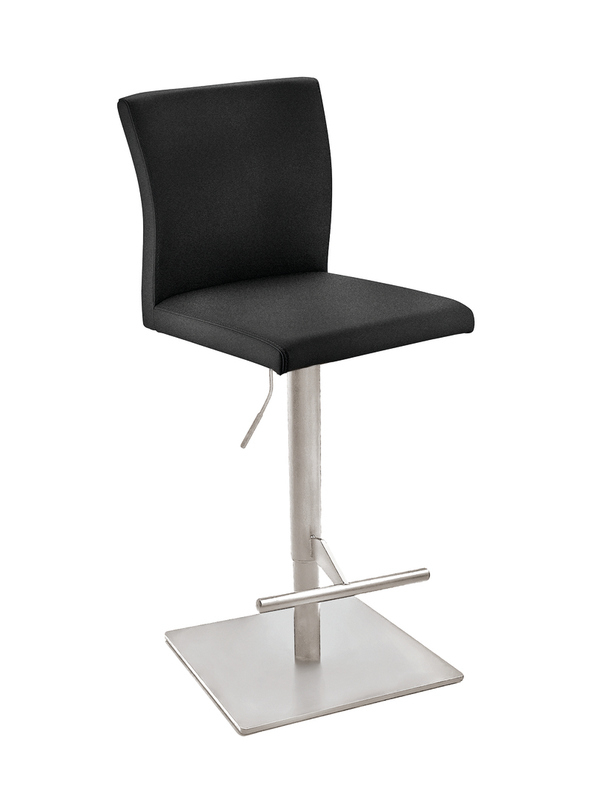 Naber Buono KM, stainless steel colored frame, square, rotatable, adjustable, dark gray cover, 3031451