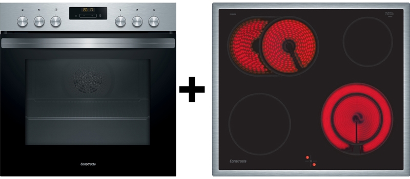 Constructa CX5HS607, stove/hob set, CH3M61052 + CM323052, EEK: A, with 5 year guarantee!