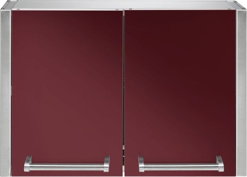 Steel Genesi Modular System, seinakapp, 90 cm, Bordeaux, GQP9S-SBR, garantiiga 5 aastat!
