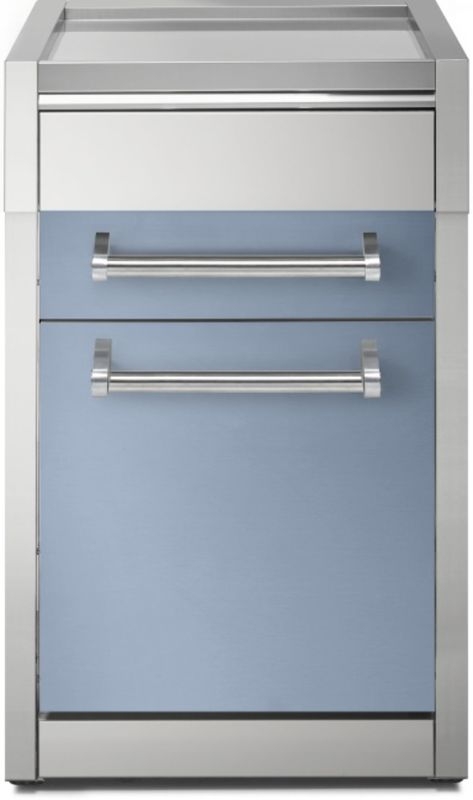 Steel Genesi Modular System, work table, 45 cm, Celeste, GQ4C-PCE, with 5 year guarantee!