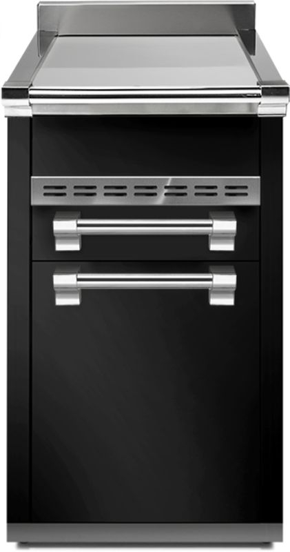 Steel Ascot Modular System, work table, 45 cm, Nero, A4C-PBA, with 5 year guarantee!