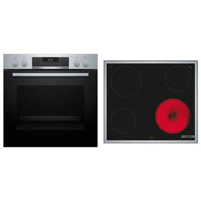 BOSCH HND271AS63, SET sisseehitatud pliit HEA171BS2 + elektripliit NKN645GA2E, kr: A, garantiiga 5 aastat!