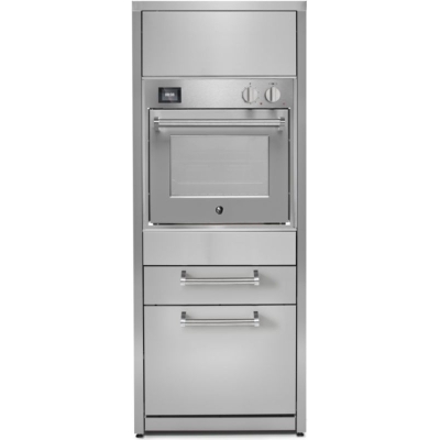 Steel Genesi Modular System Colums, kõrge kapp, 70 cm, roostevaba teras, GQMS-7FPA, 5-aastase garantiiga!