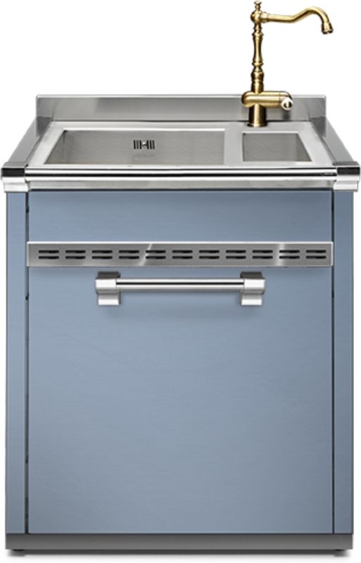 Steel Ascot Modular System, sink module, 70 cm, Celeste, A7S-L2CE, with 5 year guarantee!
