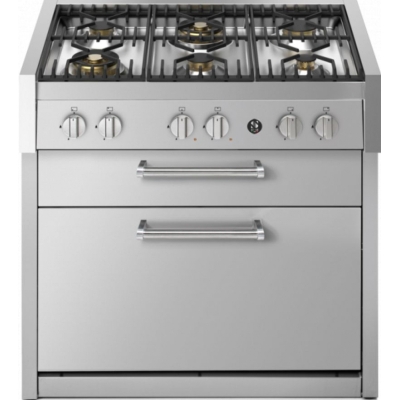 Terasest Genesi 90 pliidiplokk, köögimoodul, 90 cm, roostevaba teras, gaasipliit, GQ9C-6WSS, garantiiga 5 aastat!