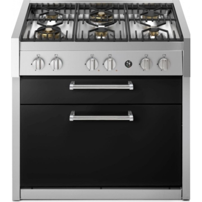 Terasest Genesi 90 pliidiplokk, köögimoodul, 90 cm, Nero, gaasipliit, GQ9C-6WBA, garantiiga 5 aastat!