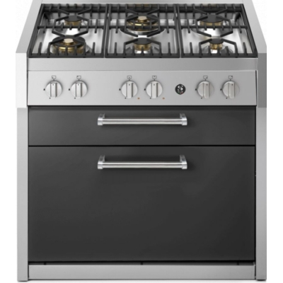 Terasest Genesi 90 pliidiplokk, köögimoodul, 90 cm, antratsiit, gaasipliit, GQ9C-6WAN, garantiiga 5 aastat!