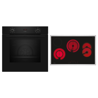 Neff BX38B, КОМПЛЕКТ встраиваемого духового шкафа B1CCC0AK0 и стеклокерамической варочной панели T18SDH9L0, EEK: A, с гарантией 5 лет!