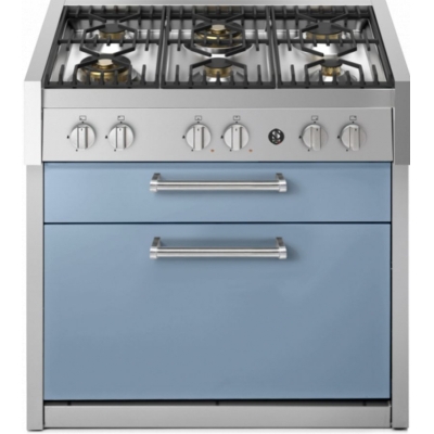 Terasest Genesi 90 pliidiplokk, köögimoodul, 90 cm, Celeste, gaasipliit, GQ9C-6WCE, garantiiga 5 aastat!