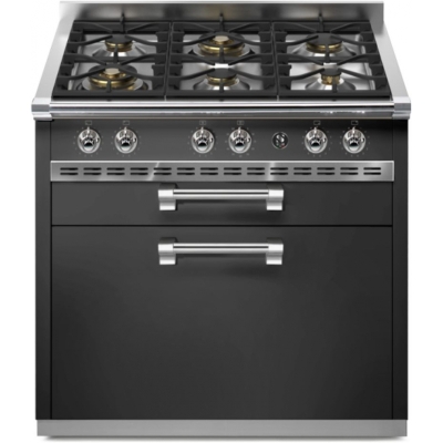 Terasest Ascot 90 pliidiplokk, köögimoodul, 90 cm, antratsiit, gaasipliit, A9C-6WAN, garantiiga 5 aastat!