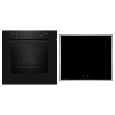 Neff BX16IB, SET built-in oven B1DCA0AK0 and induction hob T58SHF1L0, EEK: A, with 5 year guarantee!