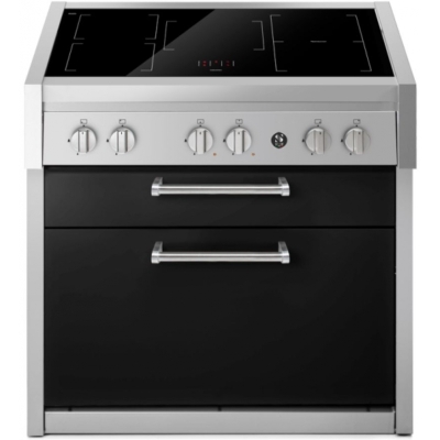 Steel Genesi 90 Cook Unit, köögimoodul, 90 cm, Nero, induktsioonpliit, GQ9C-5FIBA, 5-aastase garantiiga!