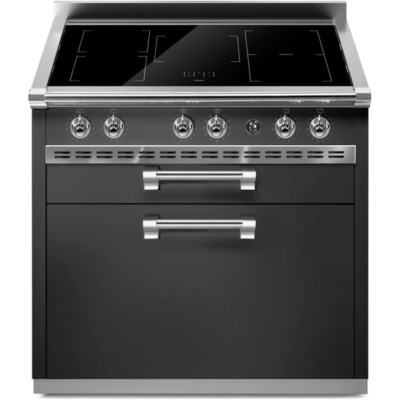 Terasest Ascot 90 pliidiplokk, köögimoodul, 90 cm, antratsiit, induktsioonpliit, A9C-5FIAN, garantiiga 5 aastat!