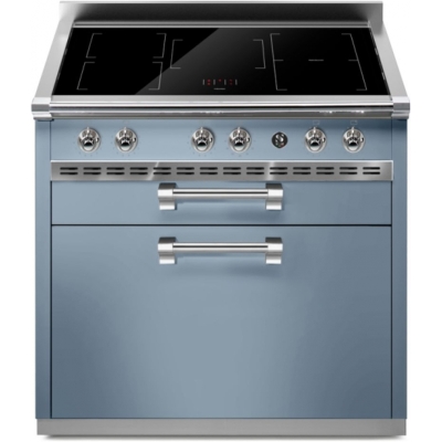 Terasest Ascot 90 pliidiplokk, köögimoodul, 90 cm, Celeste, induktsioonpliit, A9C-5FICE, garantiiga 5 aastat!