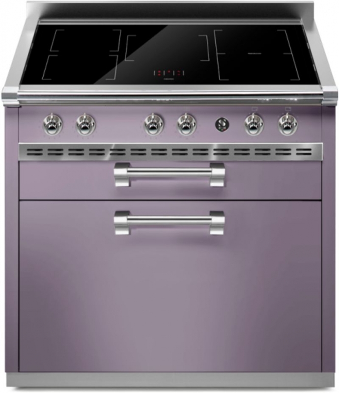 Terasest Ascot 90 pliidiplokk, köögimoodul, 90 cm, Ametista, induktsioonpliit, A9C-5FIAA, garantiiga 5 aastat!