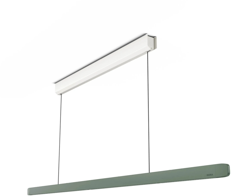 Подвесной светильник BORA Horizon фиксированный - зеленый мох, с управлением жестами, 126 см, LHFMG
