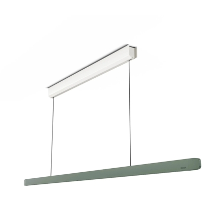 Подвесной светильник BORA Horizon фиксированный - зеленый мох, с управлением жестами, 126 см, LHFMG