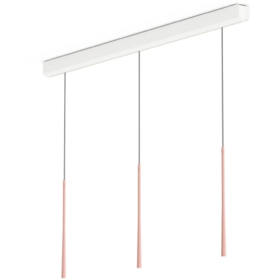 Подвесной светильник BORA Stars линейный, 3-позиционный - розовое золото, LSLRG