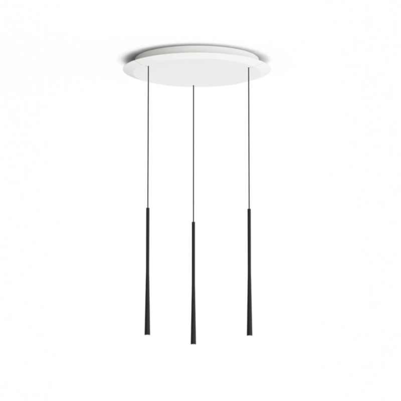 Подвесной светильник BORA Stars 3-кратный круглый - черный, LSZSW