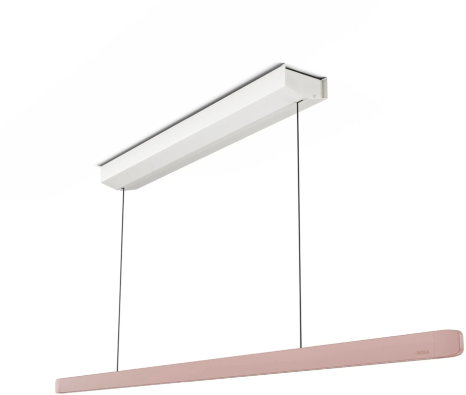 Подвесной светильник BORA Horizon ход - розовое золото, с управлением жестами, 126 см, LHMRG