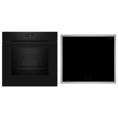 Neff BTX46PIB, SET built-in oven B2CCJ7AK0 and induction hob T46SBE1L0, EEK: A, with 5 year guarantee!