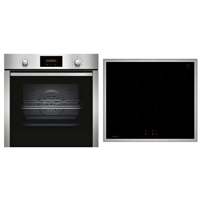 Neff BX46PI, SET built-in oven B2CCG6AN0 and induction hob T46SBE1L0, EEK: A, with 5 year guarantee!