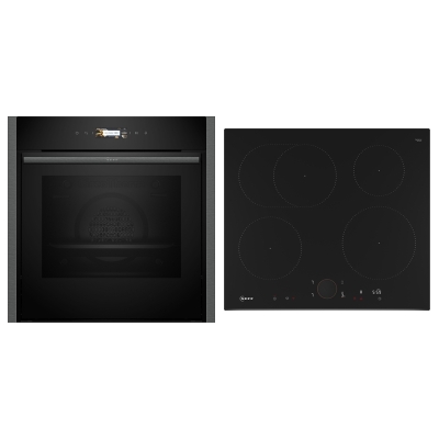 Neff BCR5360G, SET built-in oven B54CR31G0 and induction hob T56FUF1L0, EEK: A+, WITH 7 YEAR WARRANTY