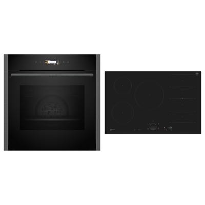 Neff BCR2780G, SET sisseehitatud ahi B24CR71G0 ja induktsioonpliit T68FUV4L0, EEK: A+, GARANTIIGA 7 AASTA