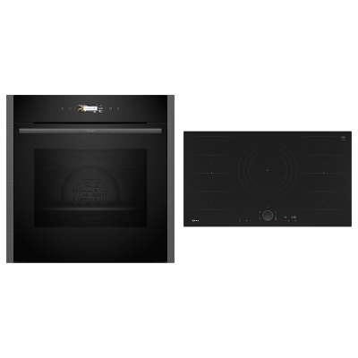 Neff BCR2390G, КОМПЛЕКТ встраиваемой духовки B24CR31G0 и индукционной плиты T69FUV4L0, EEK: A+, С ГАРАНТИЕЙ 7 ЛЕТ
