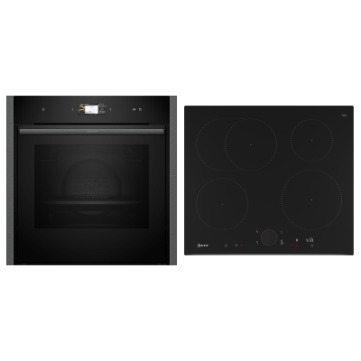 Neff BVS6760G, SET built-in oven B64VS71G0 and induction hob T56FUF1L0, EEK: A+, WITH 7 YEAR WARRANTY