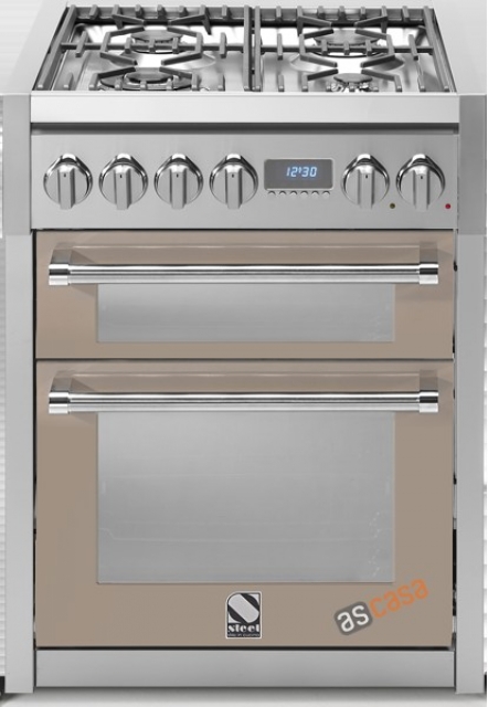 Steel Genesi 70, range cooker, 70 cm, multifunction, color Sabbia, G7FF-4ISA, with 5 year guarantee!