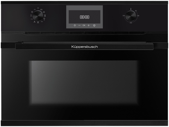 Küppersbusch CBM 6330.0 S5, oven with microwave, black / Black Velvet, with 5 year guarantee!